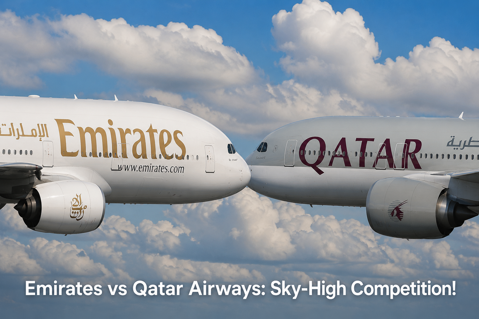 Emirates airline vs qatar airways